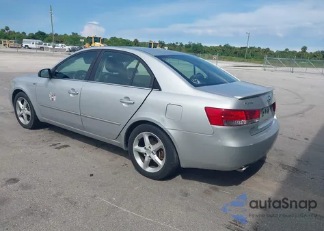 2007 Hyundai Sonata Limited/Se V6 from USA, damaged, VIN 5NPEU46F77H237367